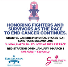 Load image into Gallery viewer, Copy of FGNO Breast Cancer Survivor &amp; Memorial Second Line: Youth Registration
